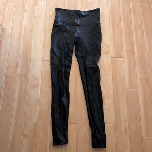 Spanx faux leather leggings